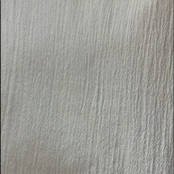 Vintage textured wide leg cotton pants - Picture 3 of 4